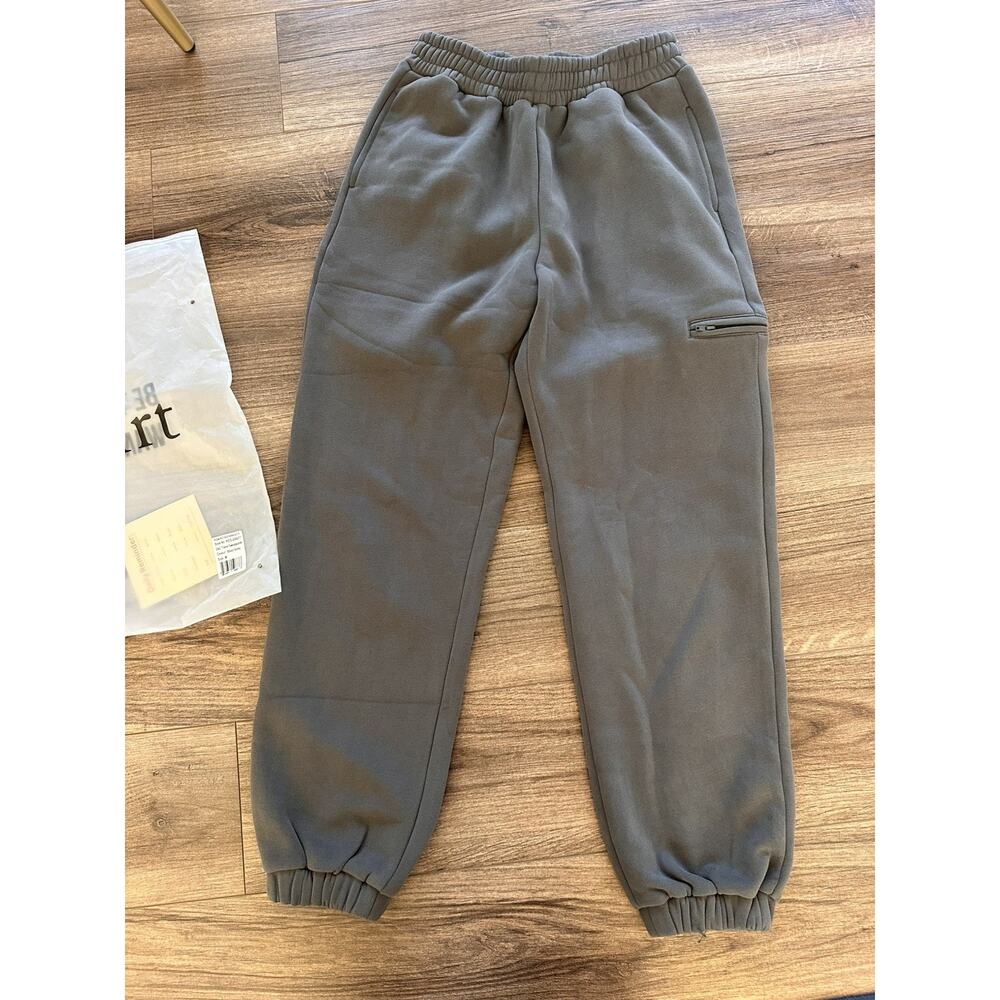NWT Comfrt DND Travel Sweatpants, Steel Grey Size M